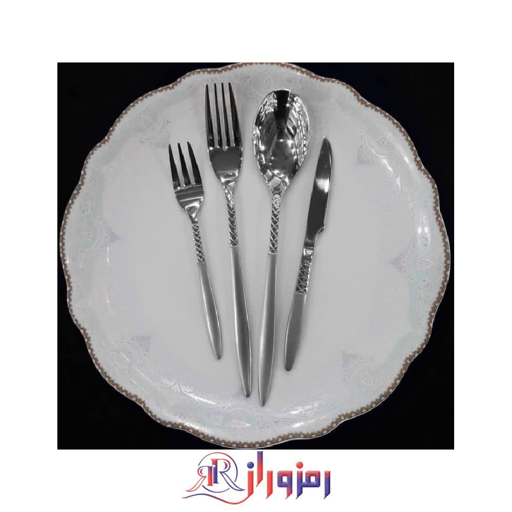 سرویس قاشق و چنگال 18 نفره 90 پارچه یونیک مدل زنبوری مات دهنه اروپایی ، خرید و قیمت سرویس قاشق و چنگال 18 نفره 90 پارچه یونیک مدل زنبوری مات دهنه اروپایی ف خوش رخ کیفیت مناسب